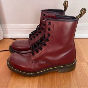 Cherry Red Dr. Martens